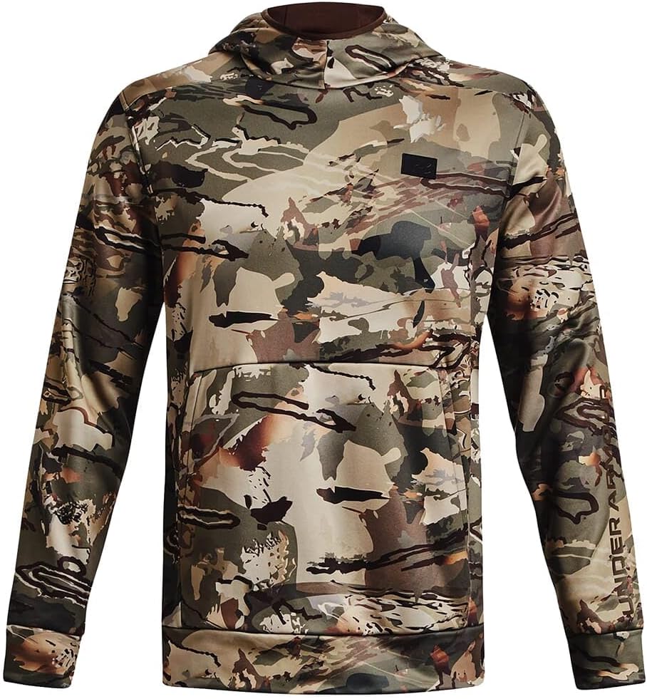 

Толстовка Under Armour мужская Storm Camo с молнией-кенгуру, (994) Ua Forest All Season Camo/Timber