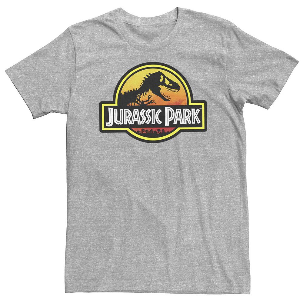 

Футболка с круглым вырезом Big & Tall Jurassic Park Sunset Licensed Character, цвет Athletic Heather