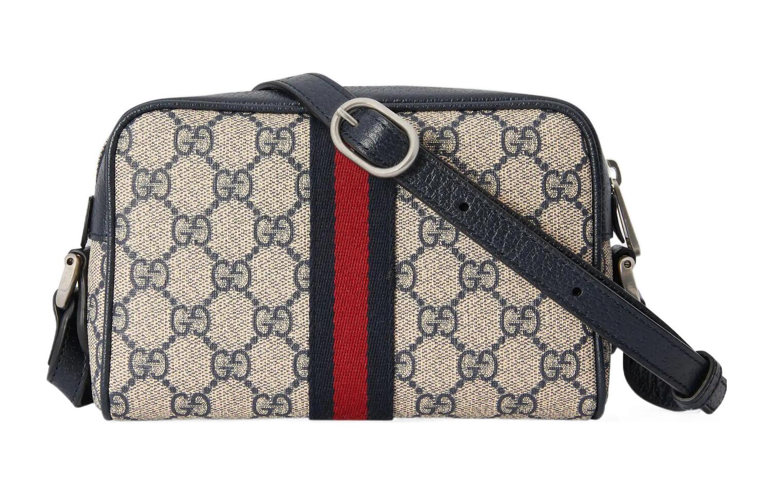 Женская сумка через плечо Gucci Ophidia Миниатюрная — фото 4