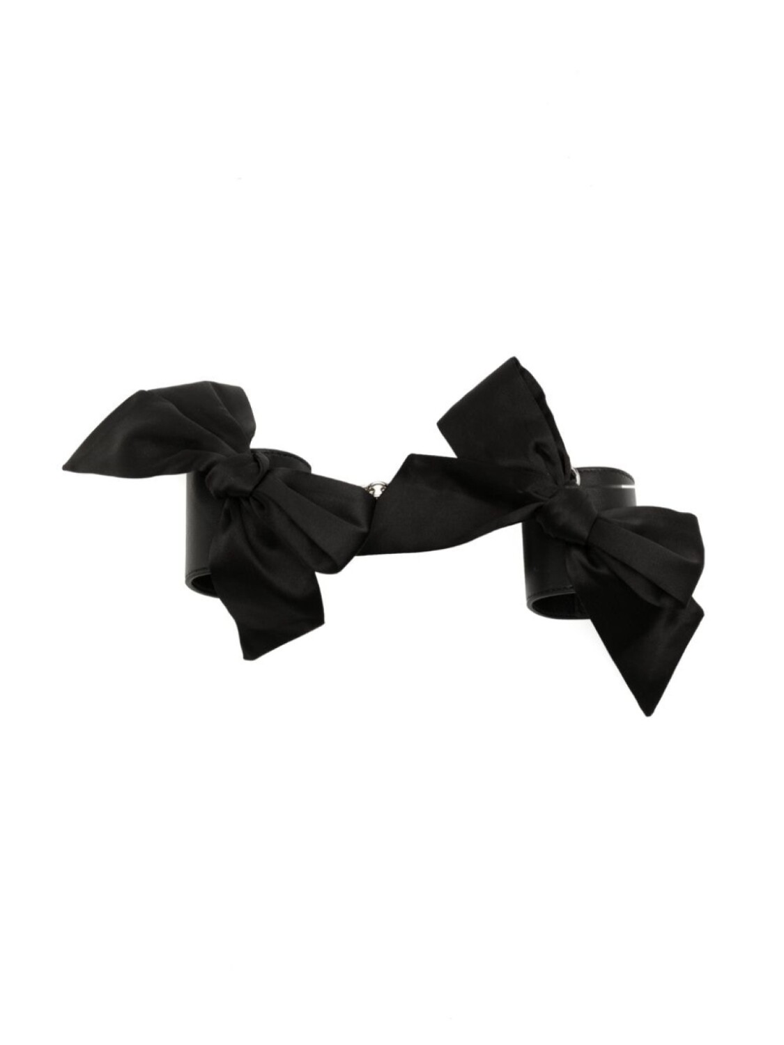

Fleur Du Mal наручники с бантами, черный