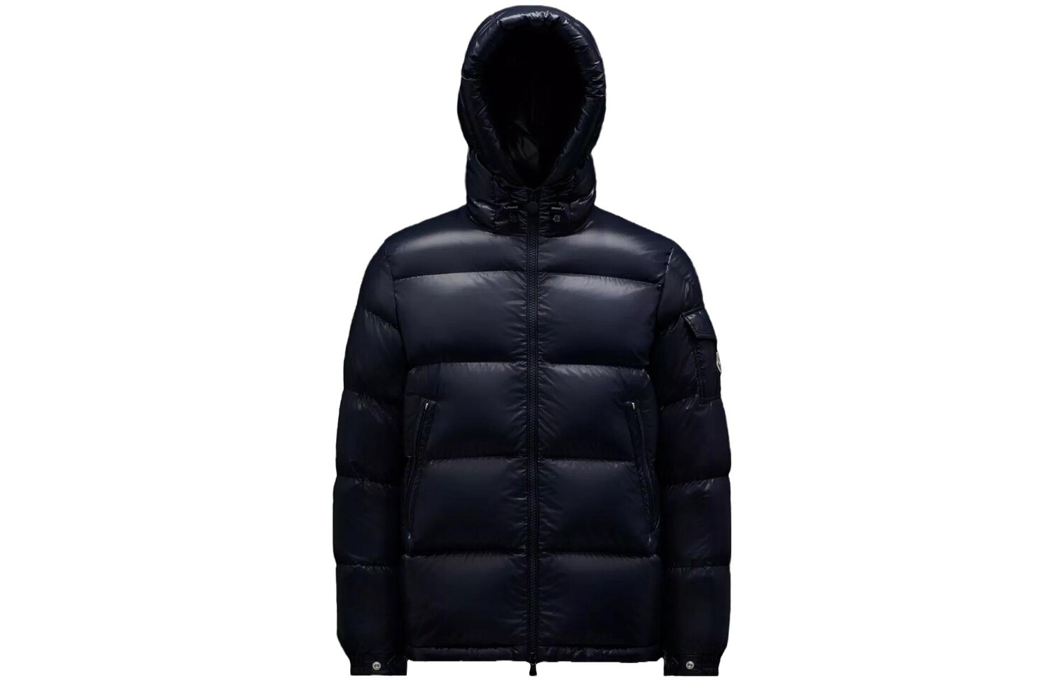 

Пуховик мужской морской синий Moncler