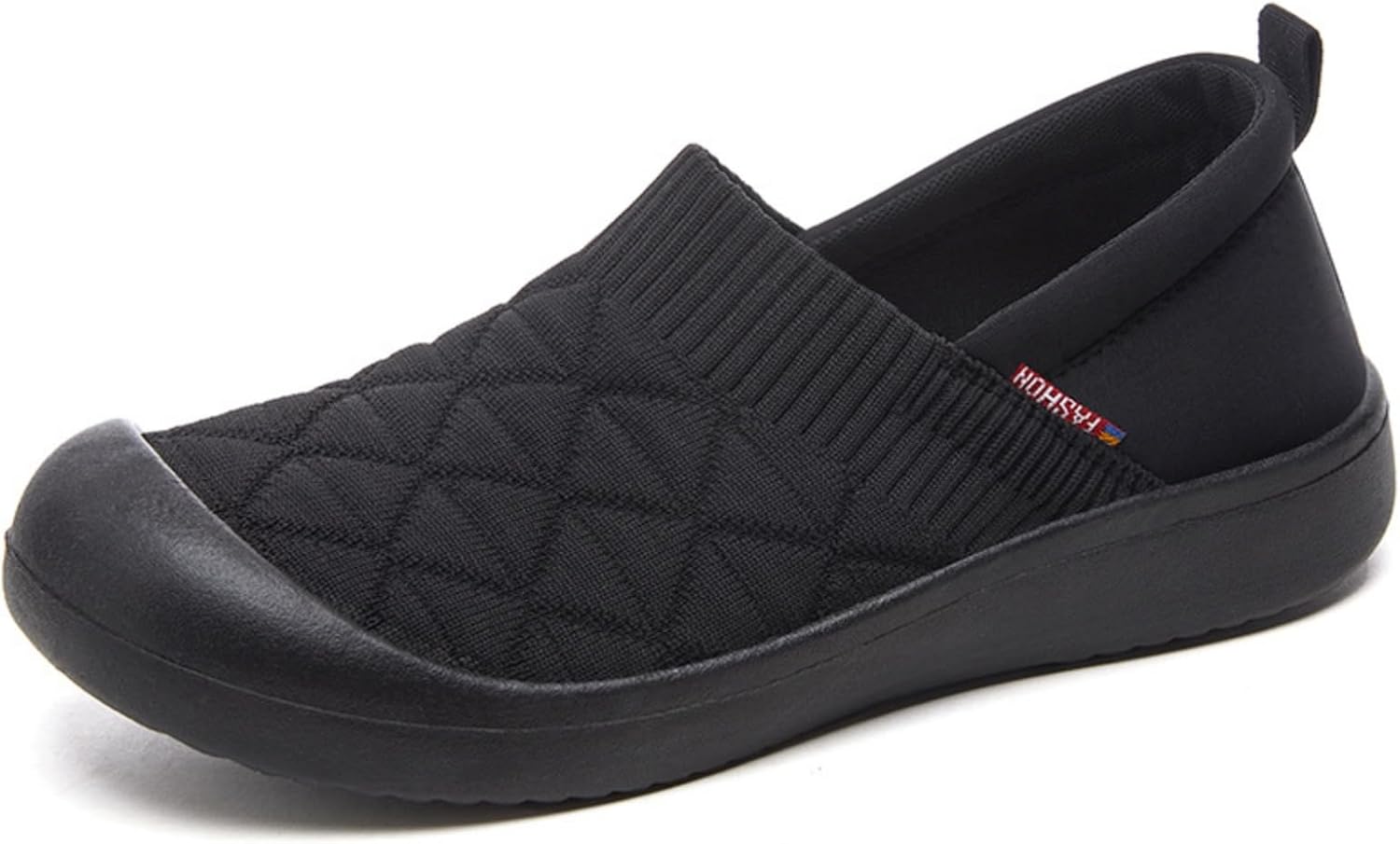 

Домашняя обувь для женщин, домашние тапочки для женщин, резиновая подошва, мягкая, легкая, не скользящая, домашние лоферы для уличного отдыха, повседневная мода, удобные балетки, дышащие тренажеры для тенниса для ходьбы Generic, черный