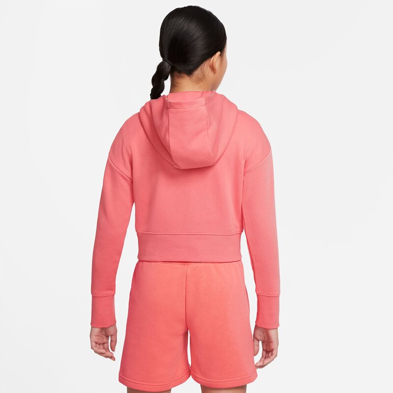 Club ft crop hoodie hbr Nike, мультиколор — фото 4