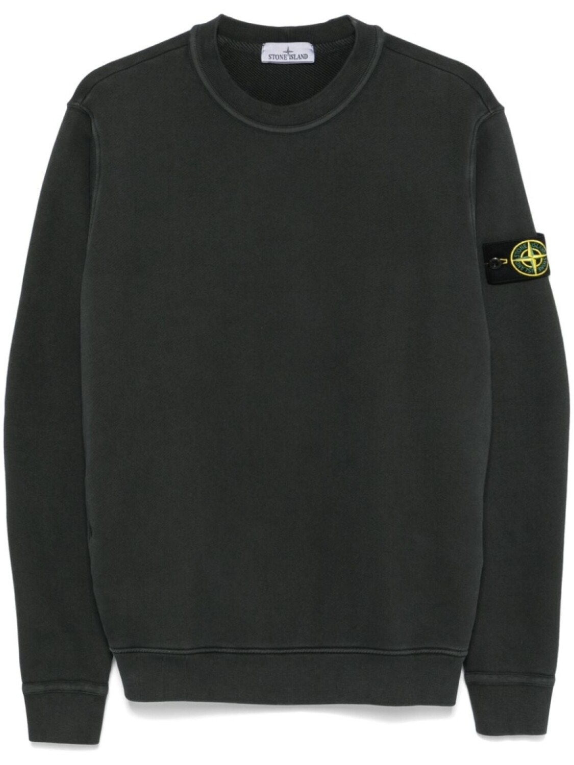 

Stone Island толстовка с изображением компаса, черный