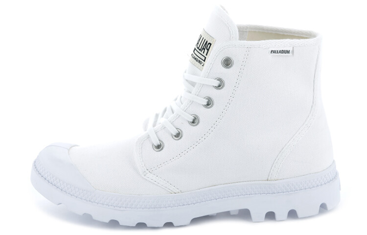 

Pampa Canvas Shoes Unisex High-top White Palladium