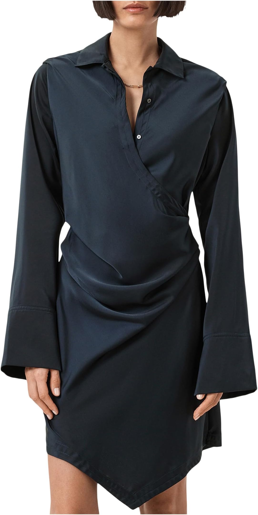 

Платье AllSaints Tira Mini Dress, цвет Collegiate Blue