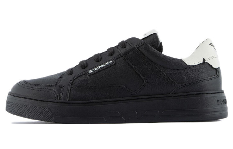

Низкие кеды с логотипом Emporio Armani