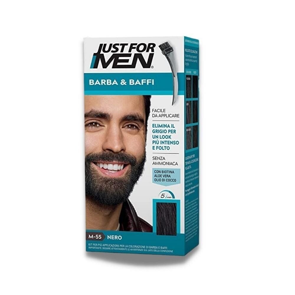 

Just For Men, Обезжириватель для бороды, M55 черный