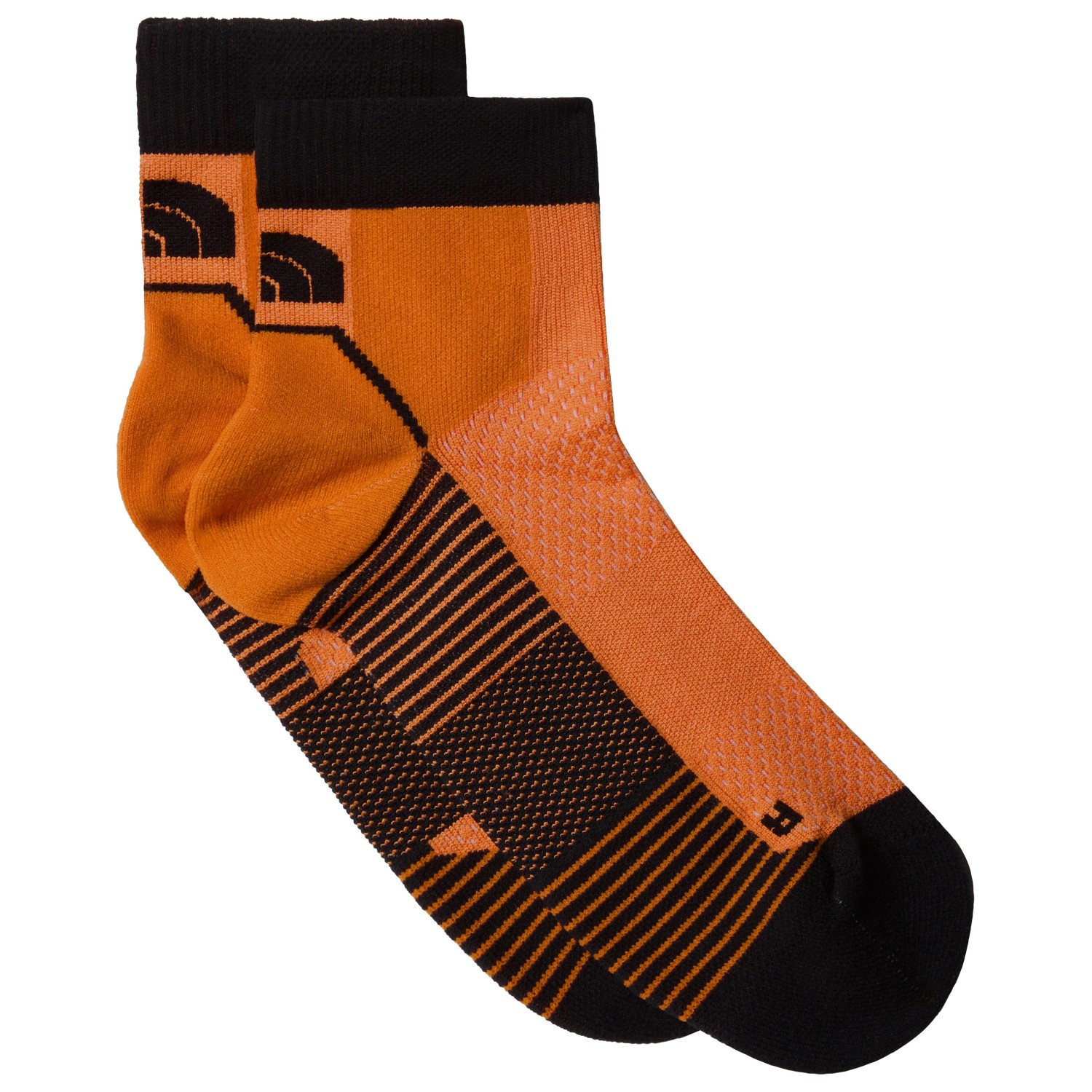 

Носки для бега The North Face Trail Run Quarter Socks, цвет Vivid Flame/TNF Black