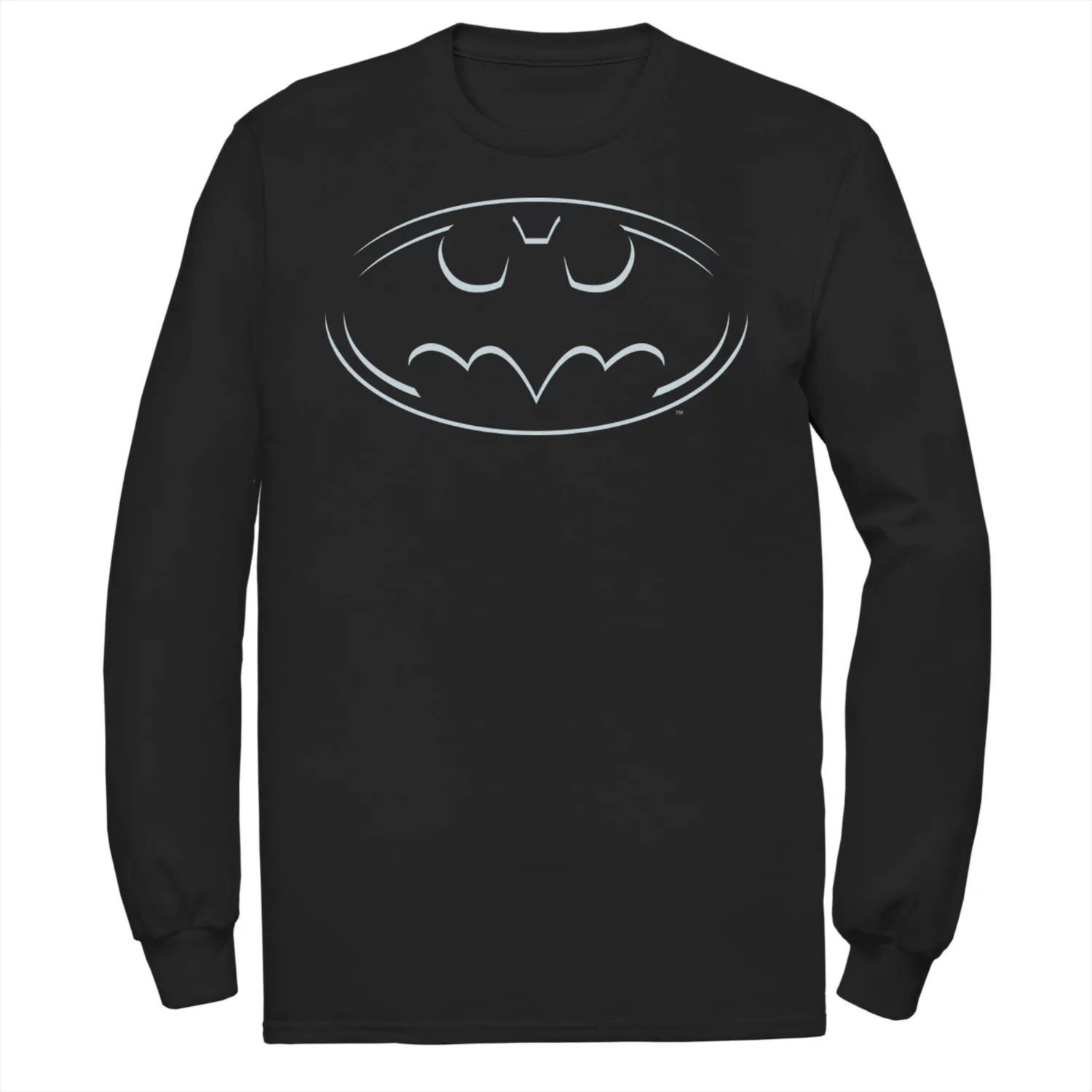 

Мужская футболка с логотипом на подкладке из комиксов DC Batman DC Comics