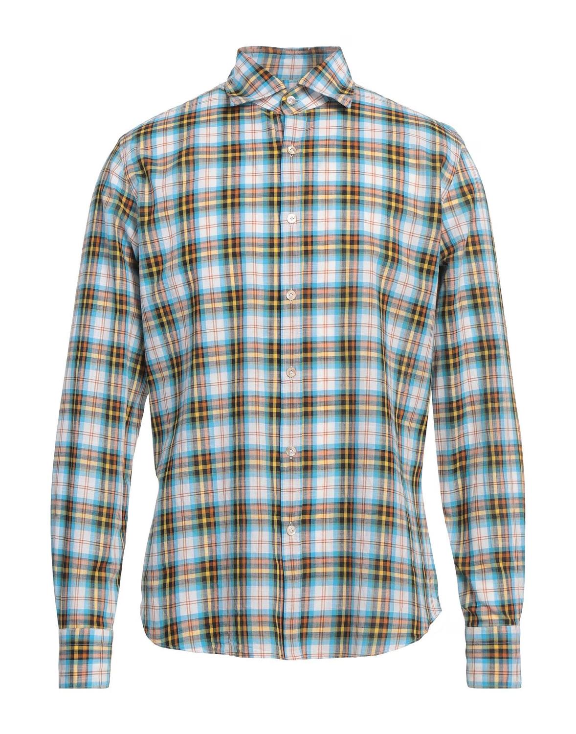 

Рубашка Giannetto Portofino, лазурный