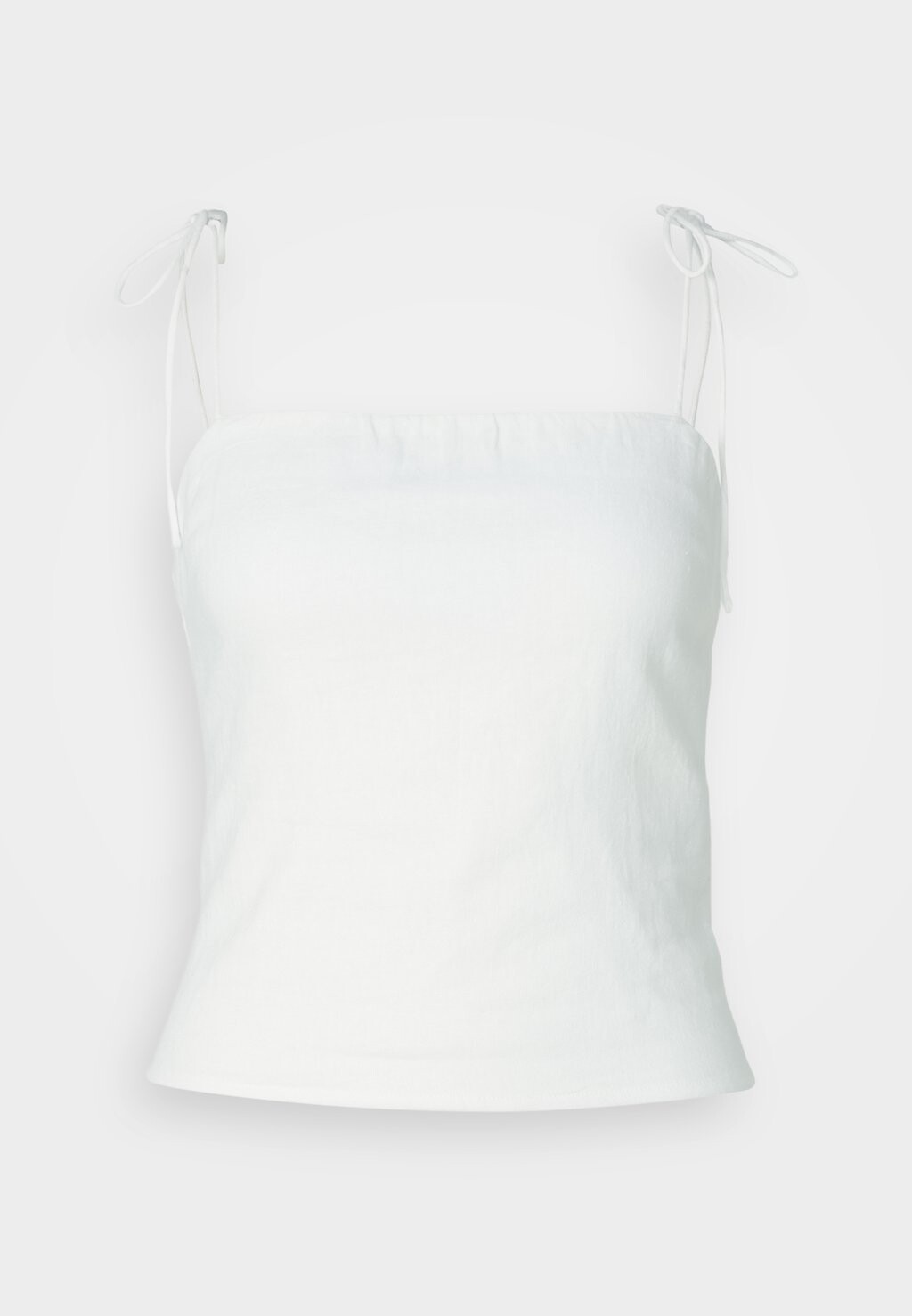 

Топ Slim Tie Strap Abercrombie & Fitch, белый