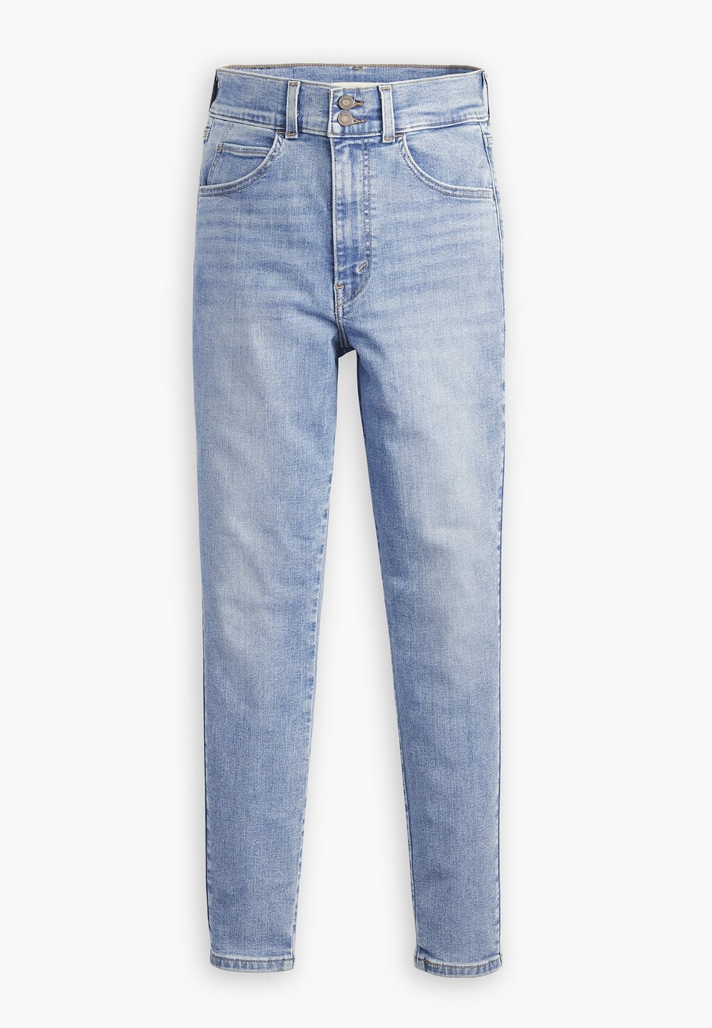 Джинсы скинни RETRO HIGH SKINNY Levi's, светло-голубой деним — фото 4