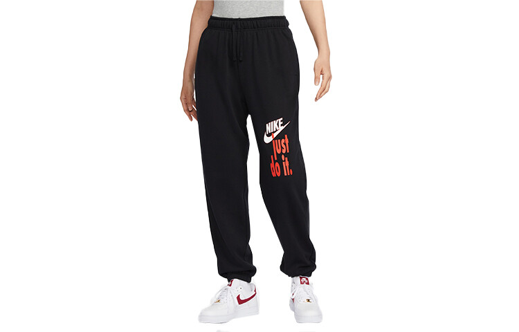 

Женские трикотажные спортивные штаны Nike, цвет Black