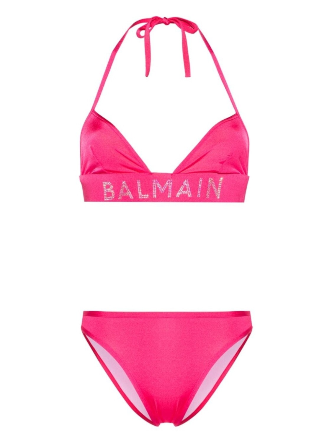 

Balmain бикини с логотипом, розовый
