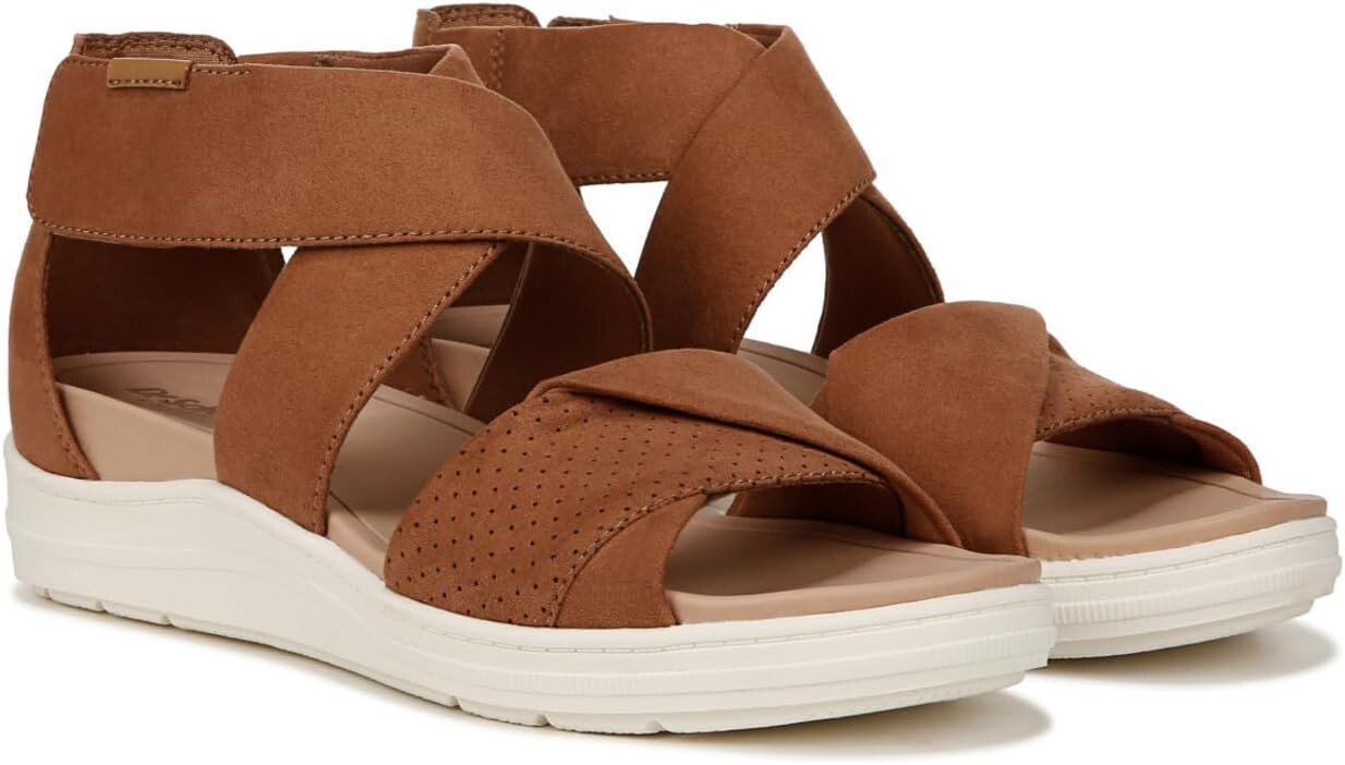 

Сандалии Dr. Scholl's Time Off Fun Sandal, цвет Honey Microfiber