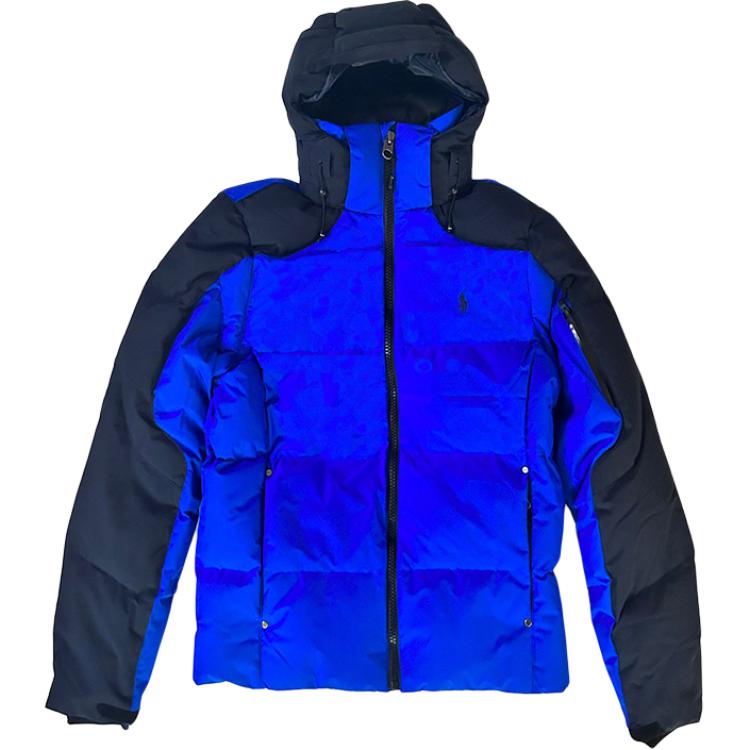

Polo Ralph Lauren Пуховик мужской черно-синий, Черный, Polo Ralph Lauren Пуховик мужской черно-синий