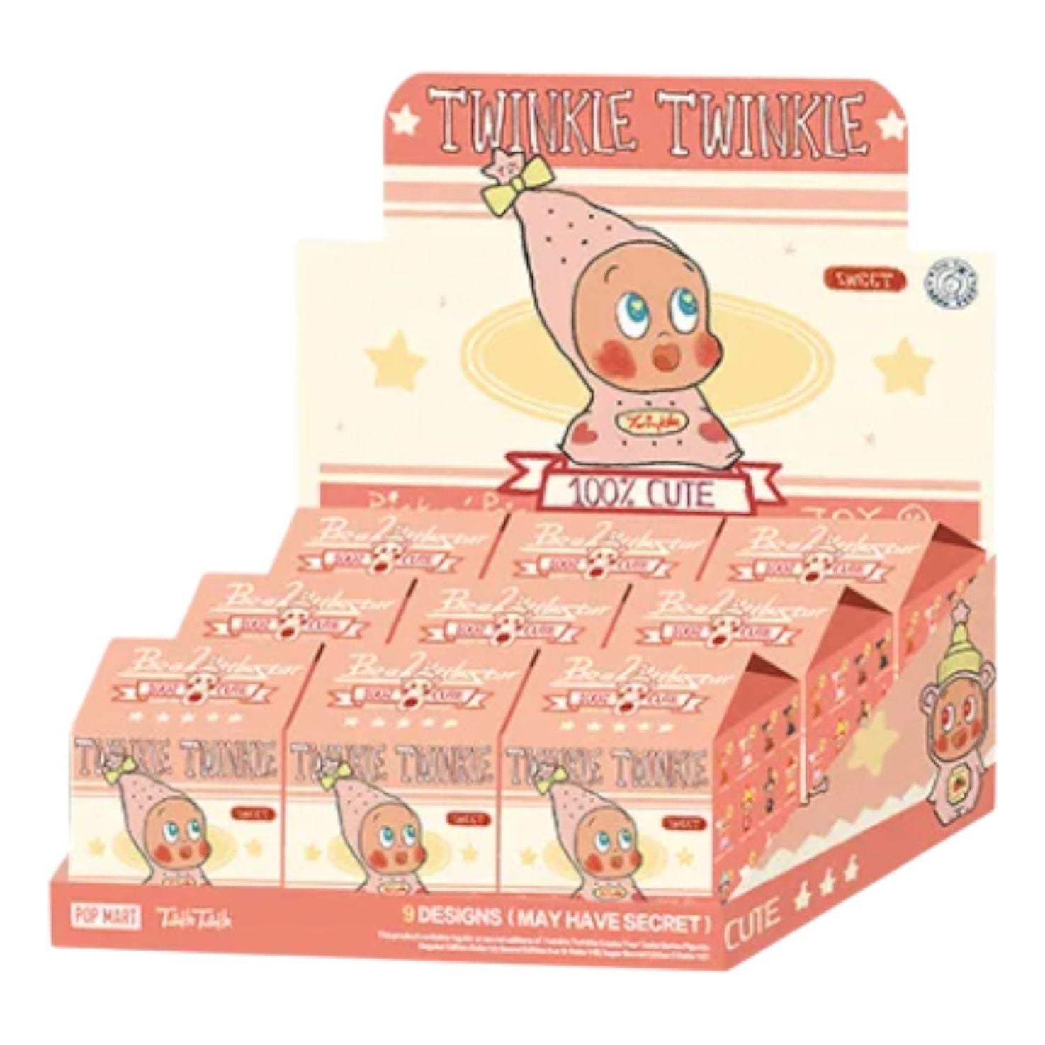 

Фигурка Pop Mart Twinkle Twinkle Create Your Taste Figures Sealed Case (9 Blind Boxes)