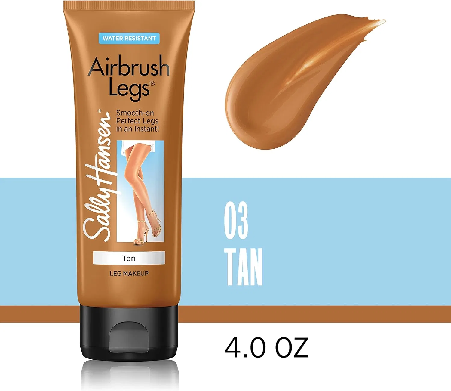 Бронзер для лица Sally Hansen Airbrush Legs Lotion Tan Glow 119 мл — фото 2