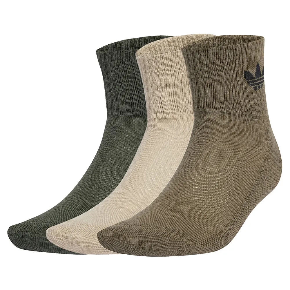 

Носки 3 шт adidas Originals Mid crew, разноцветный