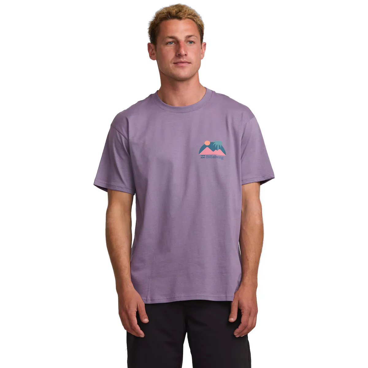 

Мужская футболка Sun Down Adventure Division Billabong, пурпурный