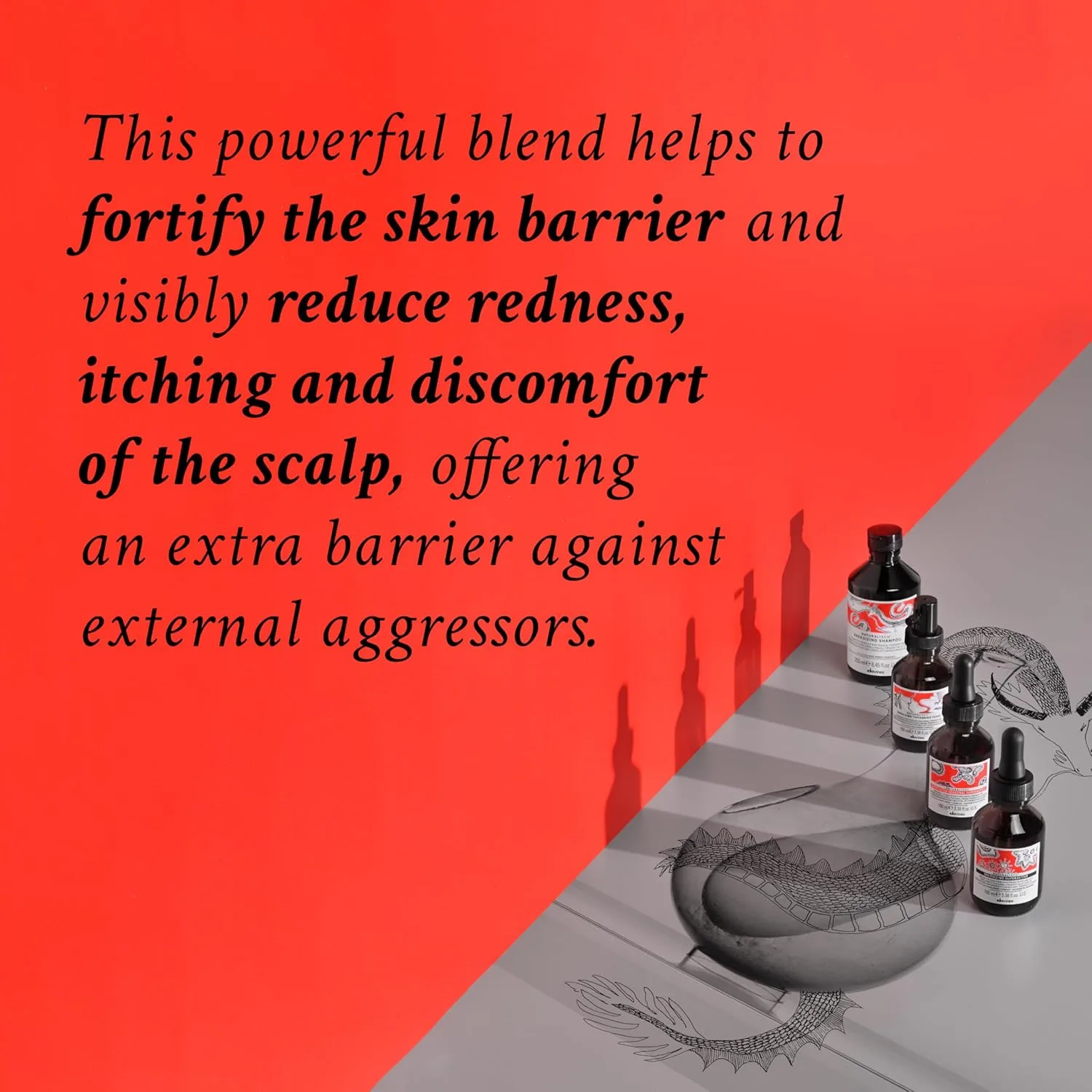 Davines Naturaltech Energizing Thickening Tonic, тонизирующий и укрепляющий лосьон для истонченных волос и против выпадения, с кофеином Phytoceuticals, мгновенно уплотняет волос, дорожный размер, 100 мл — фото 2