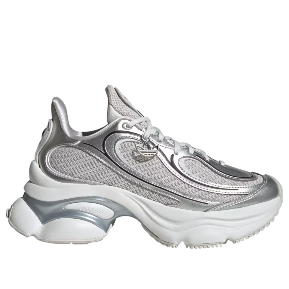 Кроссовки (WMNS) adidas Ozvenuz 'Silver Metallic' — фото 2