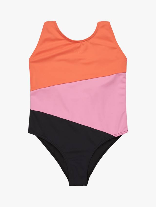 

Детский купальник с цветными блоками Roxy, Anthracite