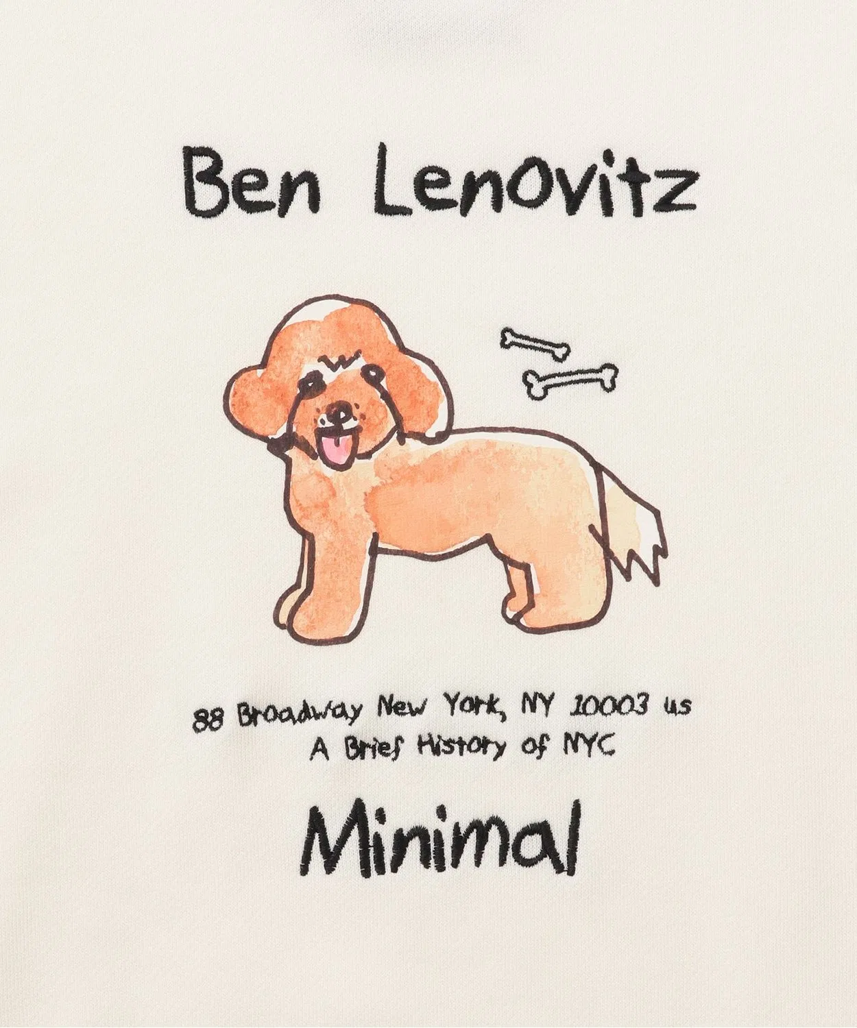 Свитшот с логотипом DOG, Ben Renovitz, чёрный — фото 4