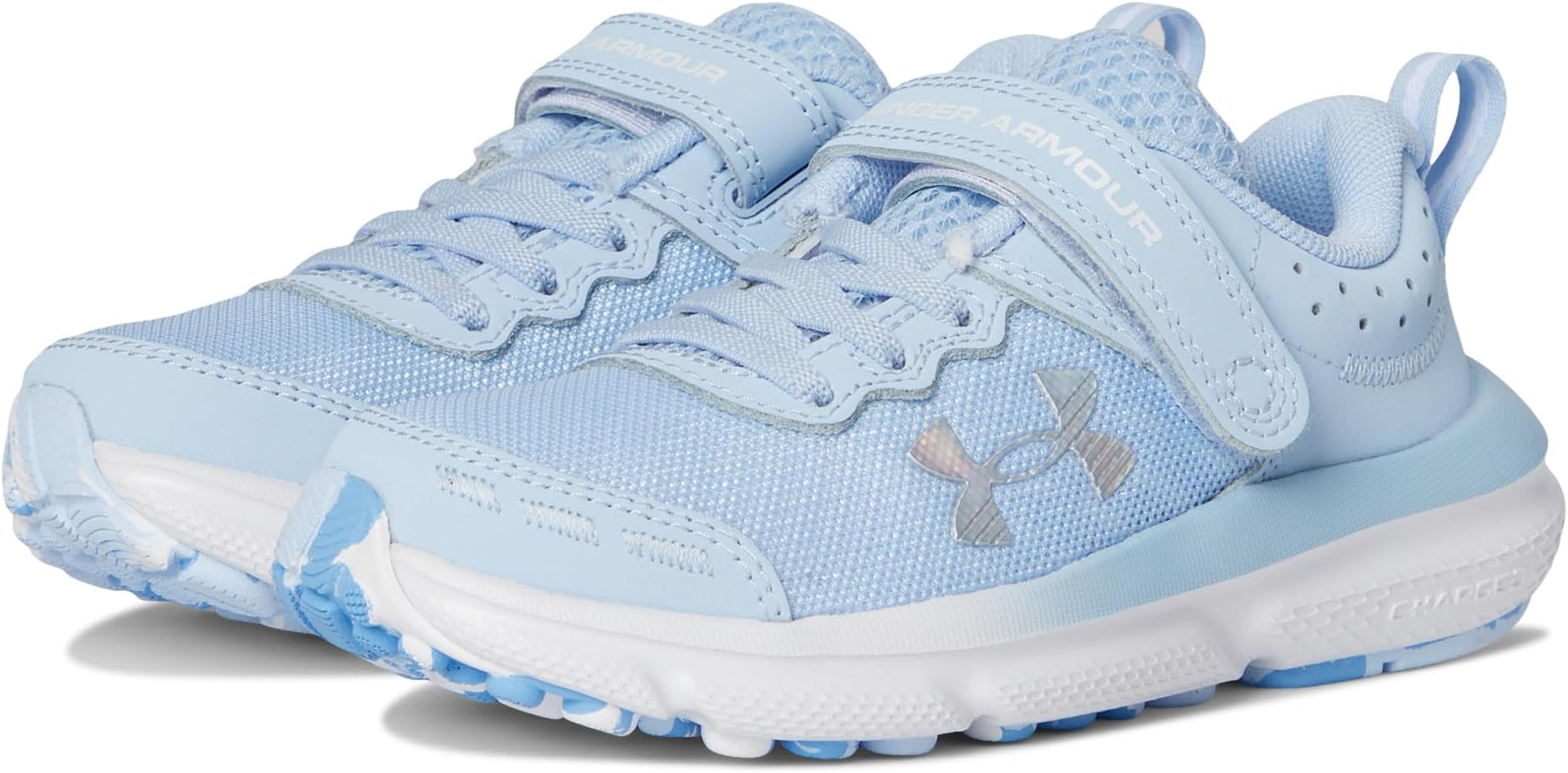 

Кроссовки Under Armour Kids Assert 10 Alternate Closure, цвет Nimbus Blue/Nimbus Blue/Iridescent