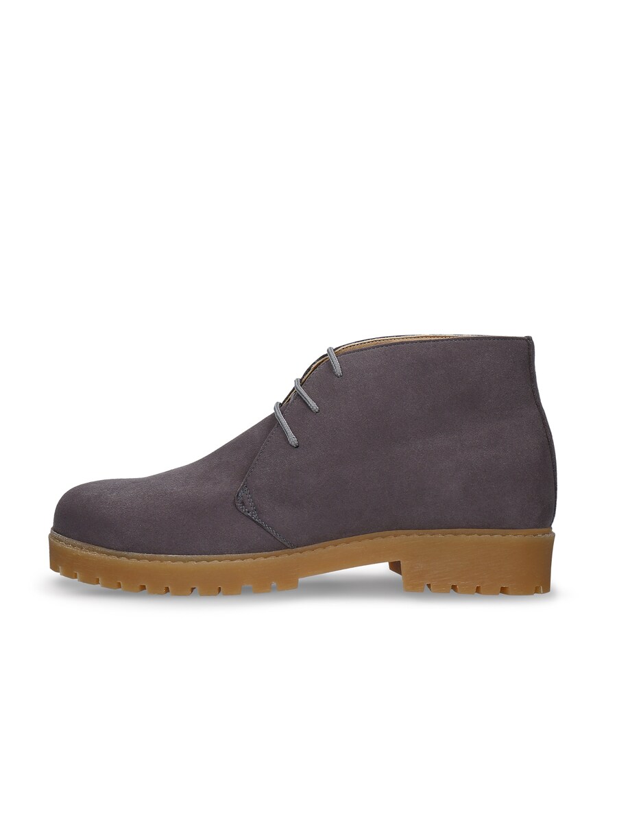 Ботильоны на шнуровке nae Vegan Shoes Agus, темно-серый
