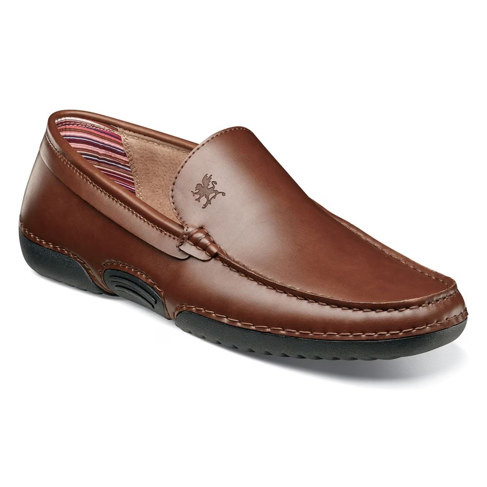 

Del moc toe slip on мокасины Stacy Adams, коричневый