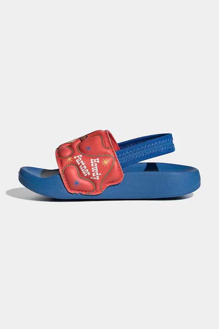 Сланцы с ремешком ADILETTE ESTRAP WOODY Adidas, синий — фото 4