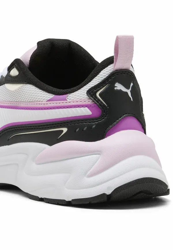 Кроссовки Puma X Ray 4, белый-электрик орхидея-жемчужно-розовый-черный — фото 3