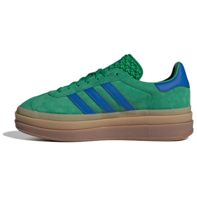 

Adidas Gazelle Bold Green Blue Gum женские Adidas Originals