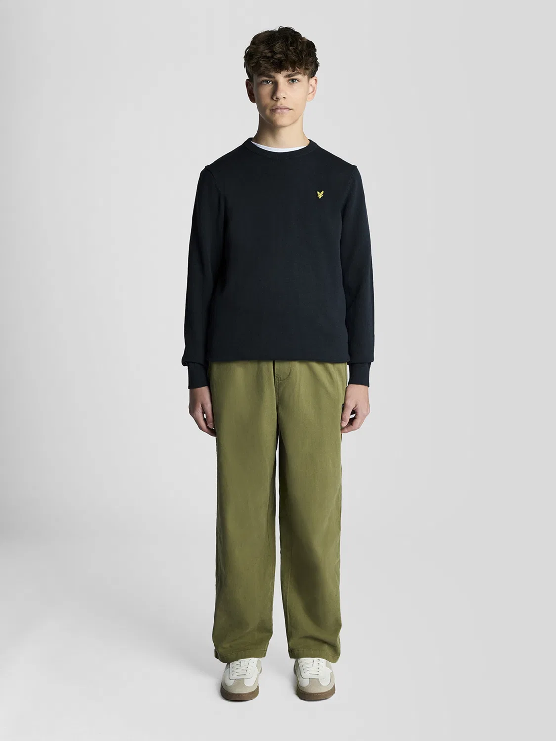 Свитер Lyle & Scott, Navy — фото 3