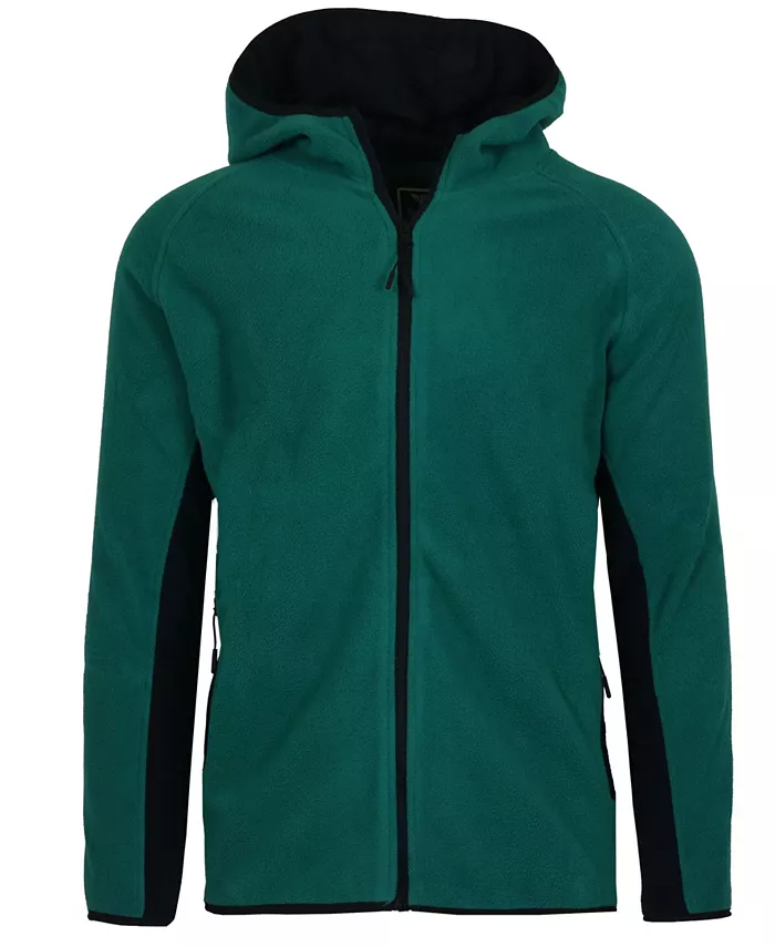 

Мужская флисовая худи Tech Zip Hoodie Galaxy By Harvic, зеленый
