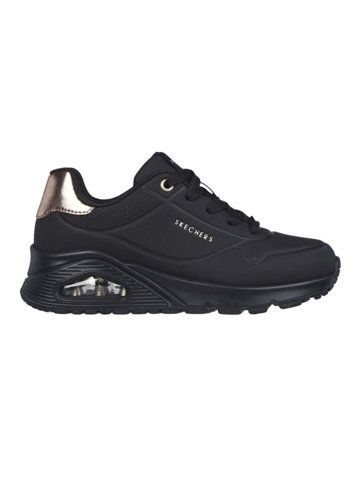 Кроссовки на шнуровке Skechers, черный — фото 2