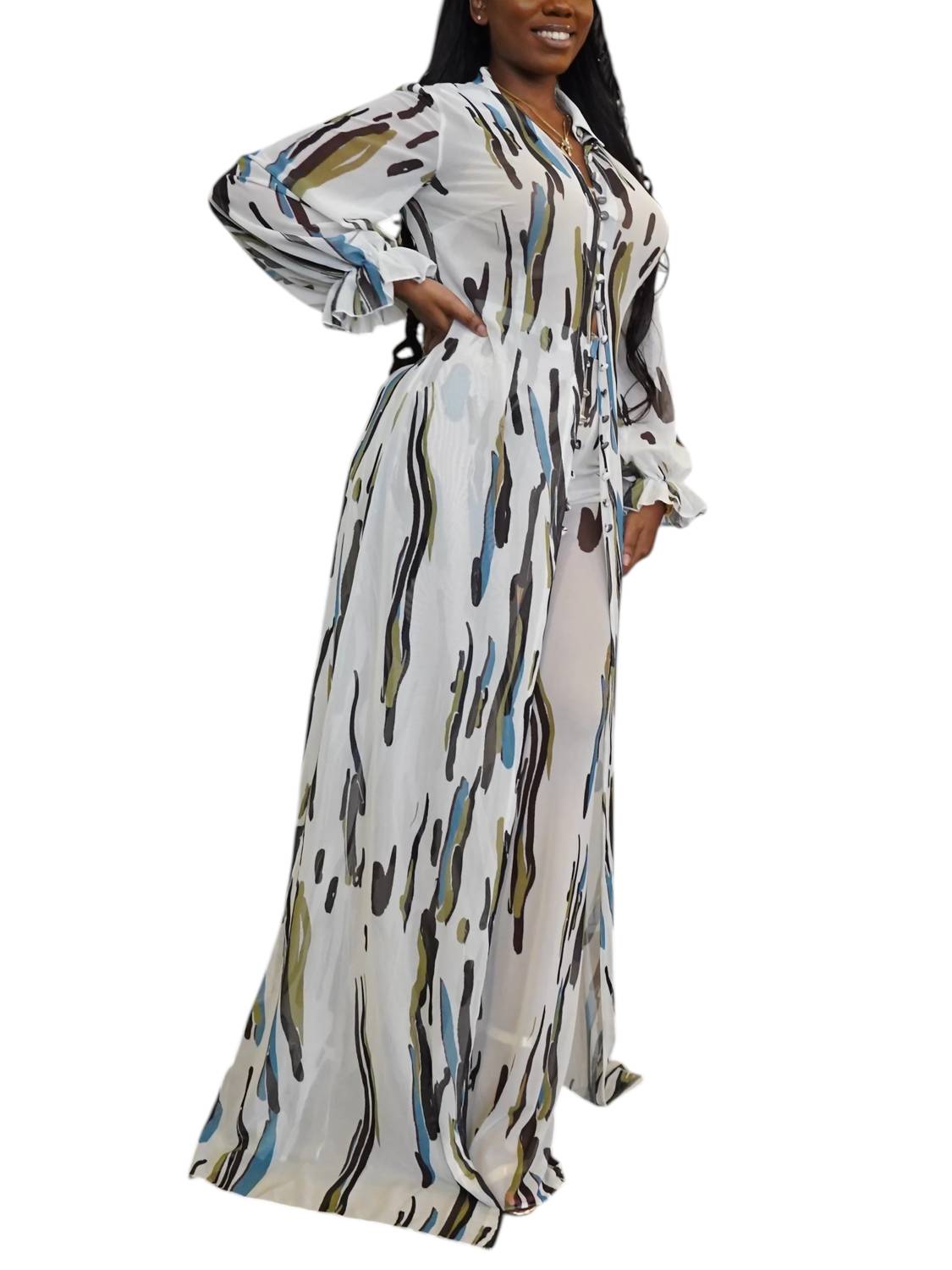 

Платье-пыльник в принте Ада Koy & Victoria, Ada Print