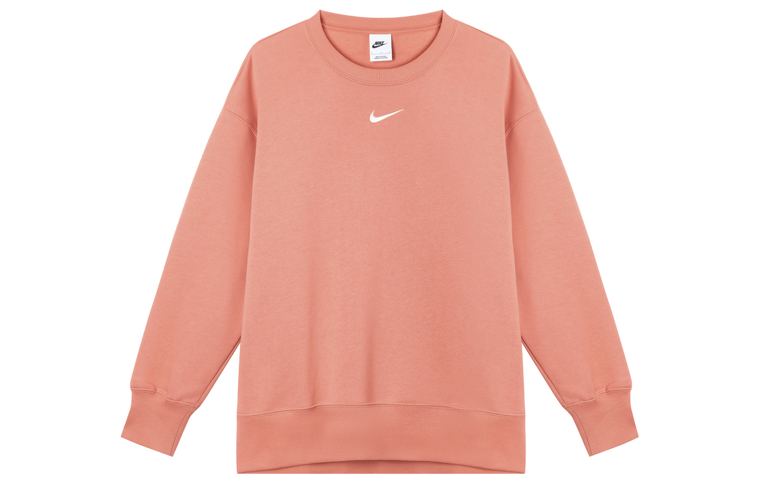 

Nike Флисовая толстовка PHNX FLC OS LONG CRE для женщин розовая