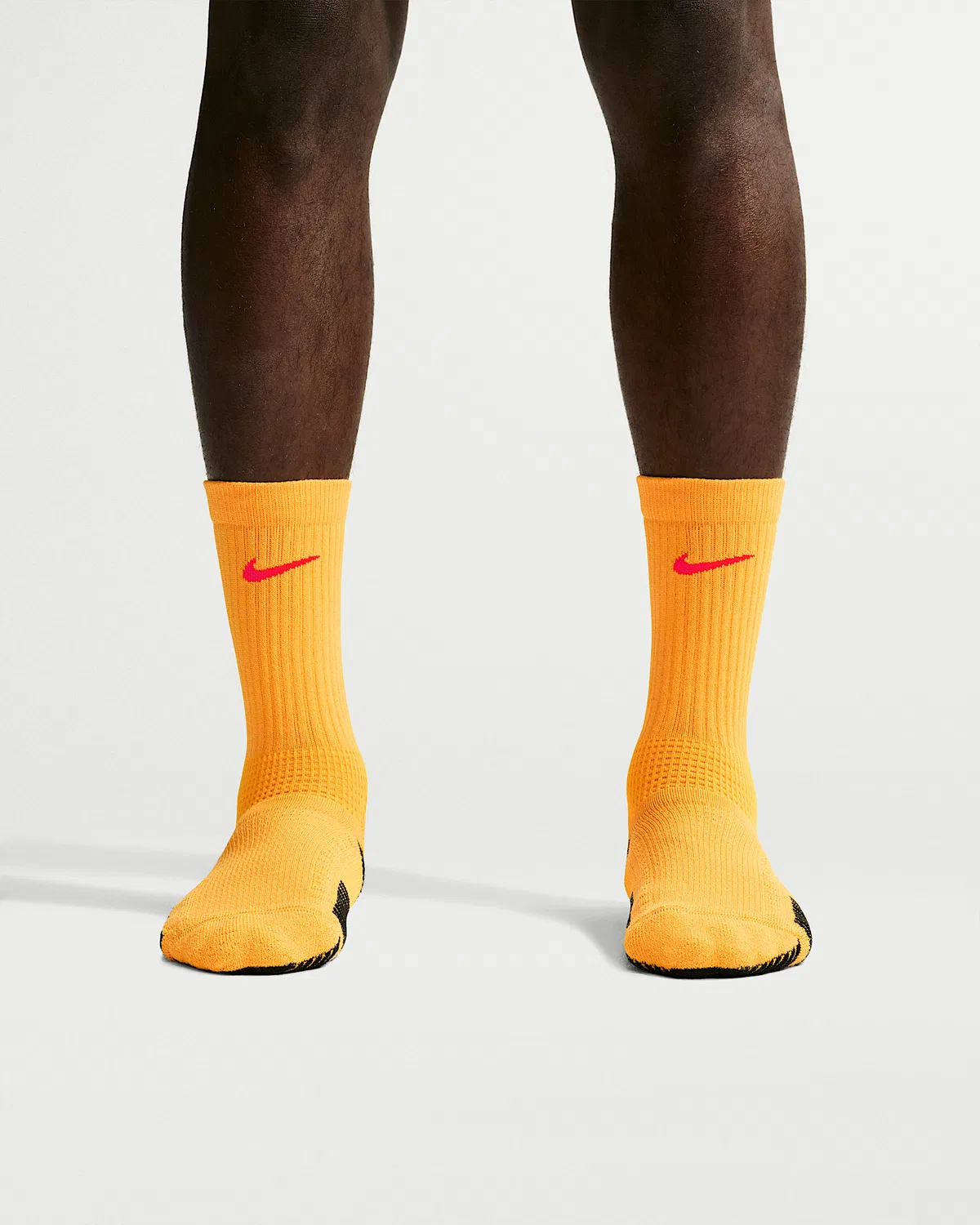 Носки Nike Elite 2.0 с амортизацией (1 пара), Laser Orange/Wolf Grey/Black/Bright Crimson — фото 2