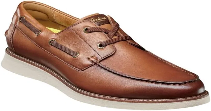 Лоферы Florsheim Launch Moc Toe Boat Shoes, Коньяк Мульти