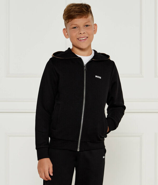 

Толстовка Boss Kidswear Regular Fit, черный