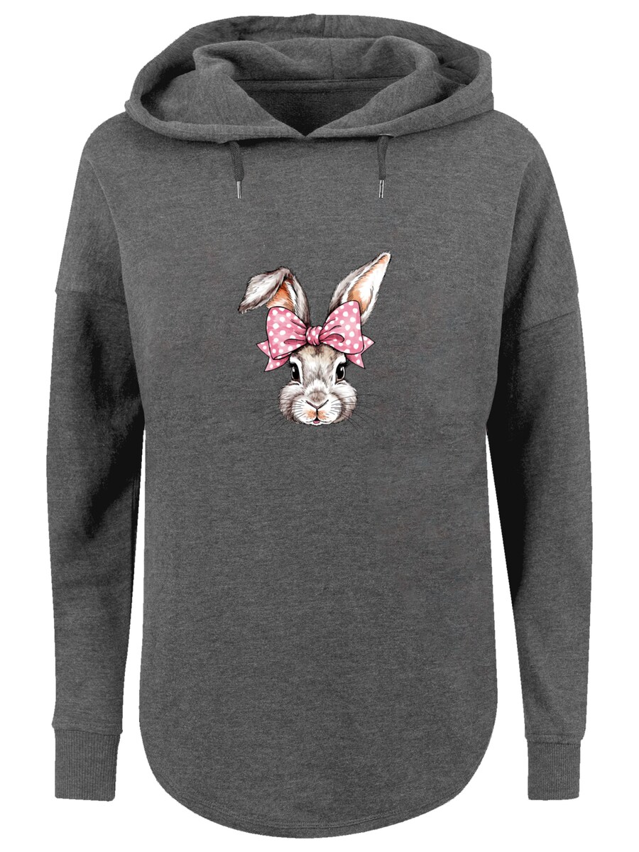 

Толстовка F4NT4STIC Niedlicher Hase mit Schleife, Dark grey