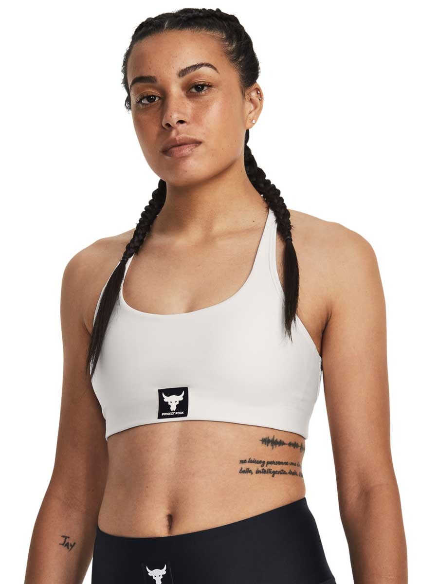 

Спортивный бюстгальтер Under Armour Pjt Rck All Train Crsbck, белый