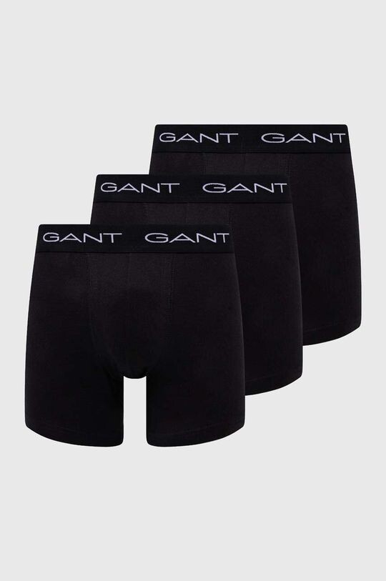 

Комплект из трех боксеров Gant, черный