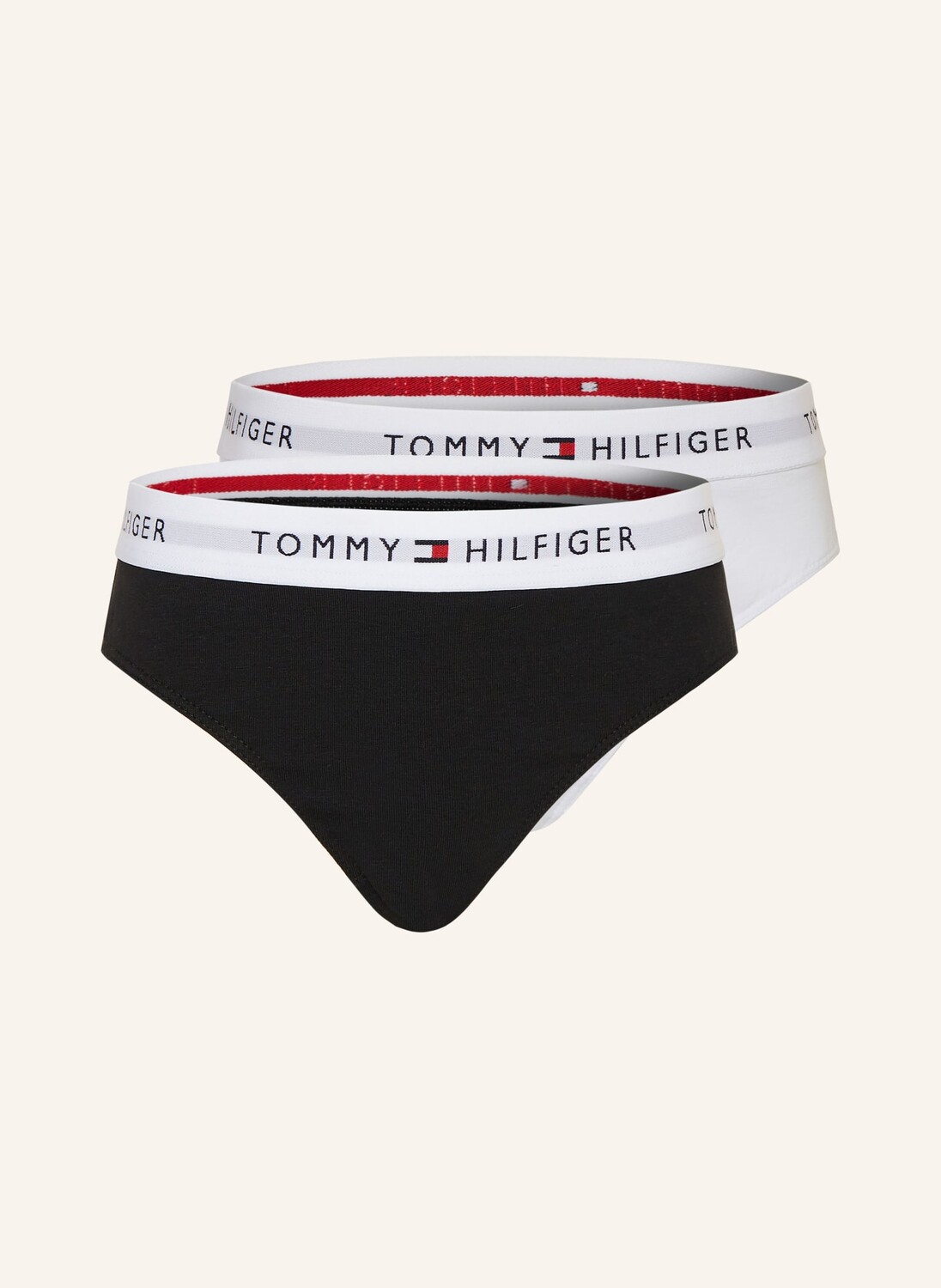 

Комплект трусов Tommy Hilfiger, 2 предмета, черный/белый