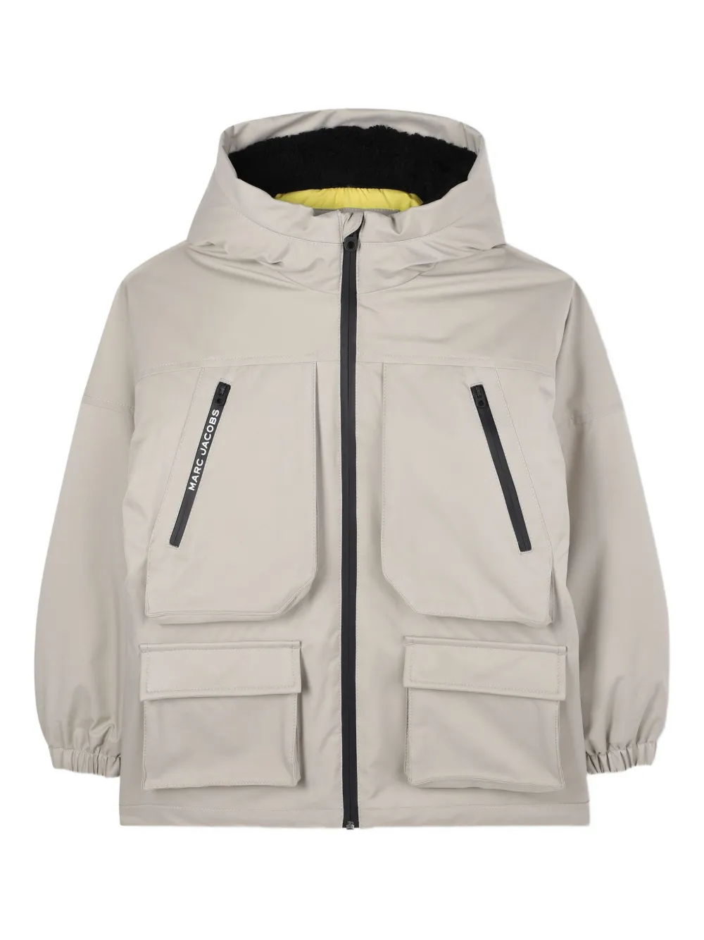 

Куртка с капюшоном Marc Jacobs Kids, нейтральный