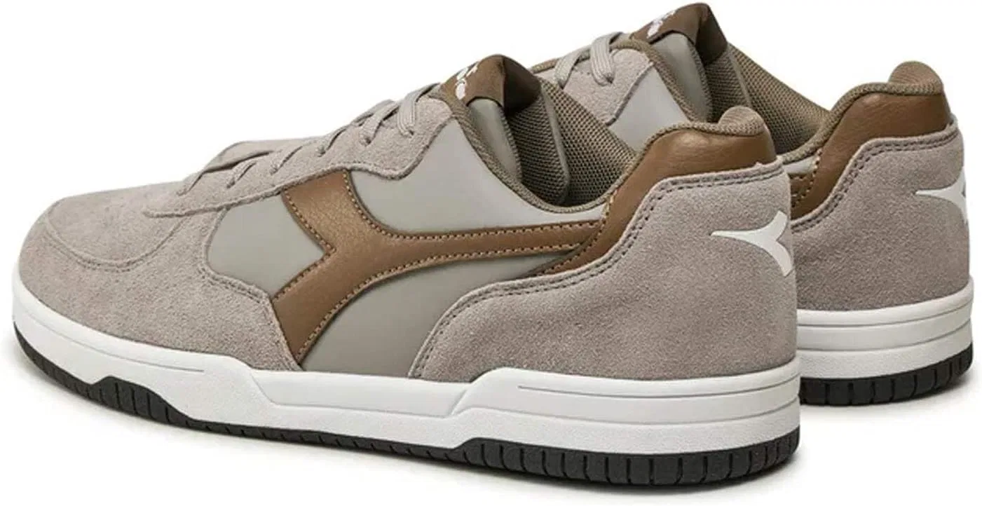 Гимнастические кроссовки Diadora Men's Raptor Low S, Gray — фото 3