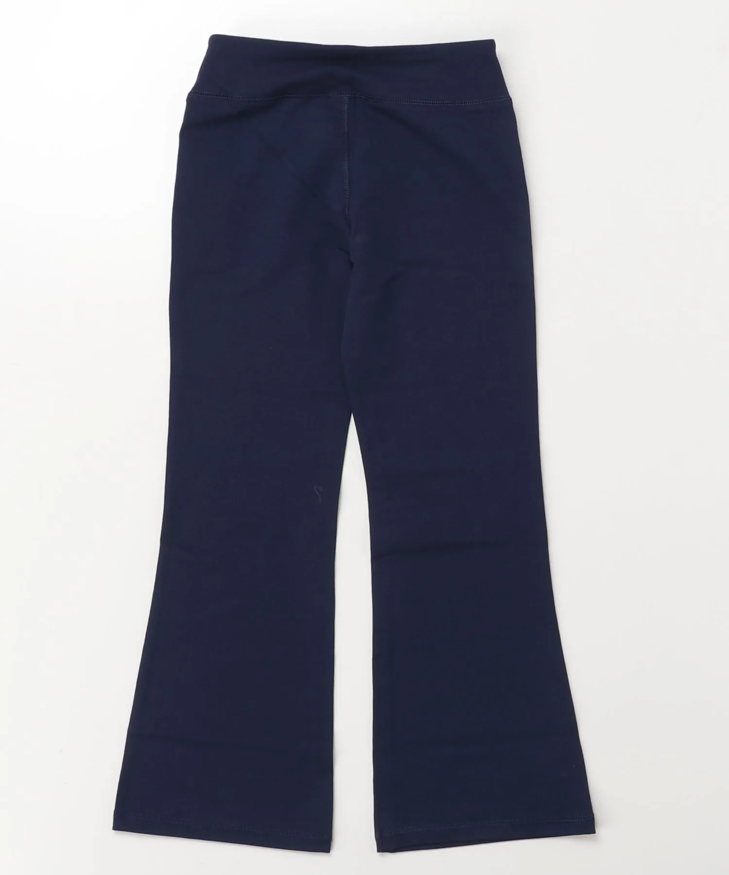 Детские фларе-легинсы из хлопкового джерси с вышивкой лошадки POLO RALPH LAUREN CHILDRENSWEAR темно-синие — фото 4